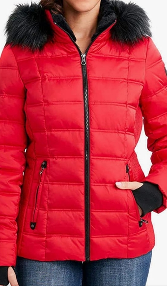 Nautica Jackets With Fur Detachable Hoods Last One Black XS New with Tags - Picture 6 of 15